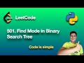 501  Find Mode in Binary Search Tree - LeetCode