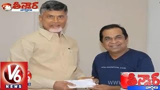 Brahmanandam donates 3 lakh rupees to Vizag Hudhud victims - Teenmaar News