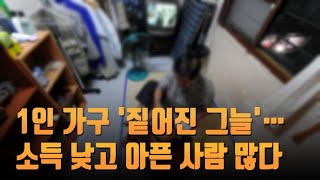 1인 가구 '짙어진 그늘'…일자리·소득 낮고 아픈 사람 많다 [뉴스 9]