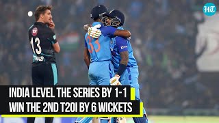 India vs New Zealand Match Highlights 2023 | 2nd T20I | Cricket Canvas