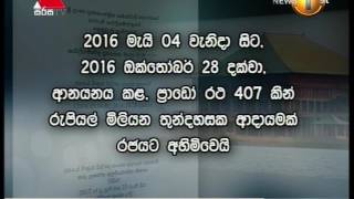 බදු සහන යටතේ වාහන ගෙන්වීමෙන් මාස 05ක් තුළ රුපියල් මිලියන 3000කට අධික මුදලක් රජයට අහිමි වෙයි