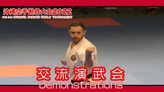 OKINAWA KARATE WORLD TOURNAMENT 2022  沖縄空手世界大会 交流演武会個人演武 Demonstrations. No7  (沖縄県立武道館）