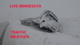 🔴 LIVE Minnesota Winter Weather Traffic