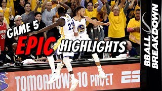2017 NBA Finals Game 5 EPIC Highlights: Warriors Win The Title