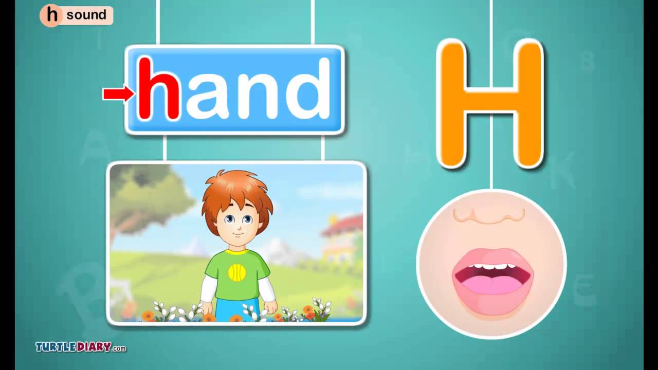 Learn To Read Consonant Letter H Sound Phonics For Kids