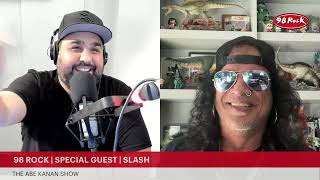 New SLASH Interview | Talks About Blues, SERPENT TOUR & Guns N Roses | Abe Kanan Show