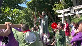 20220911 大磯台町御岳神社例祭 宮入