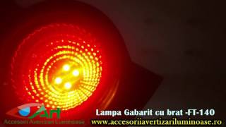 Lampa gabarti cu brat FT-140 LED Fristom