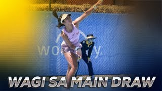 #BalitangA2Z|PINAY TENNIS PLAYER ALEX EALA, WAGI SA CANBERRA INTERNATIONAL WOMEN’S SINGLES MAIN DRAW