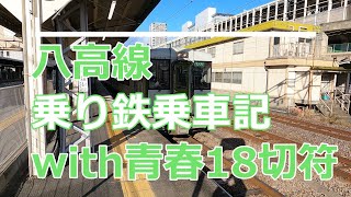 【八高線乗車記】高崎駅～高麗川駅 with 2022青春18切符冬旅 vol.1