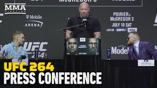 UFC 264: Poirier vs McGregor 3 Pre-fight Press Conference | MMA Fighting