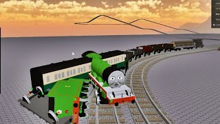THOMAS AND FRIENDS Driving Fails Compilation United Spaghetti Sauce Railroad Accidents Happen 7