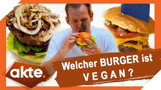 UNDERCOVER VEGAN CHALLENGE: Merken Fleischjunkies, dass sie vegane Burger essen? | Akte | SAT.1