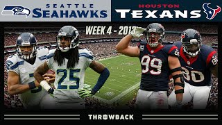Sherman & The L.O.B Deliver in Epic Comeback! (Seahawks vs. Texans 2013, Week 4)