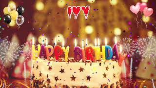 IVY Happy Birthday Song – Happy Birthday Ivy