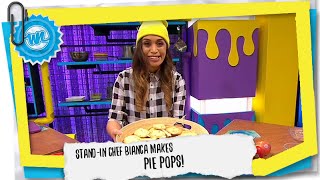 Stand in Chef Bee Makes Pie Pops!