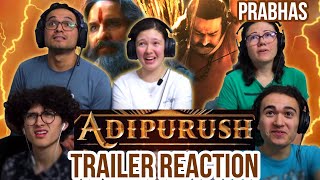 ADIPURUSH TRAILER REACTION | Prabhas | Saif Ali Khan | MaJeliv India | Ready for Cinematic History?