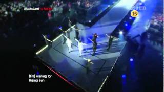 [110722] TVXQ/DBSK - Rissing Sun @Music Bank Live in Tokyo