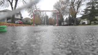 Street Hockey Shots! Green biscuit FlyPuck)