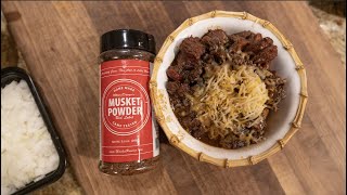 Musket Powder Venison Chili Recipe - Real no beans chili!