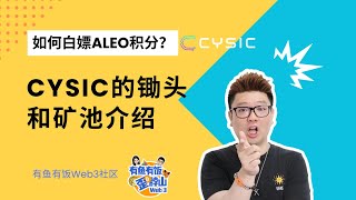 如何白嫖Aleo的积分！Cysic锄头和矿池介绍，Aleo的最新进展 #aleo #cysic #空投 #有鱼有饭