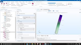 Buckling analysis of column by using COMSOL Multiphysics