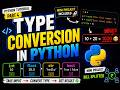 Learn Type Conversion in Python | Beginner Friendly