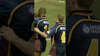 Webb barrels through the Bulldogs (2001) #shorts