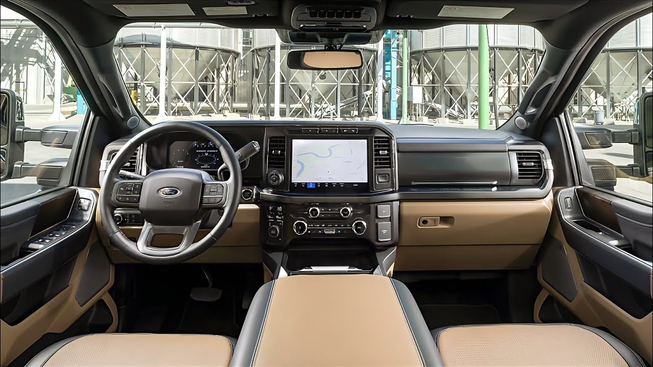 All New 2023 FORD Super Duty - INTERIOR - YouTube