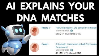 NotebookLM & Ancestry Matches - Amazing Results