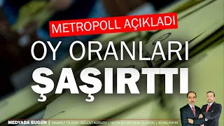 Oy oranları şaşırttı; Metropoll açıkladı | #MedyadaBugün #canlıyayın