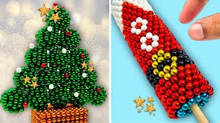 🎅🎄DIY Christmas Tree Ideas ⭐ Christmas Decorations From Magnetic Balls | My Magnet 4K #christmas