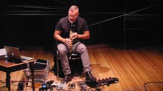 Treatise - Cornelius Cardew - solo clarinet and electronics