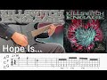 Hope Is... / Killswitch engage (screen TAB | Guitar lesson)