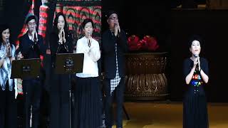 2019-香港佛𧩙- 佛聯會音樂會- 馬勒樂團演奏- 陳潔靈演唱: 三寶歌