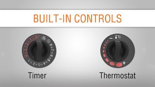 Built-in control settings for NB heaters