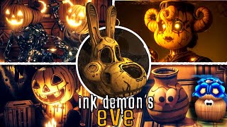 BATDR: Ink Demon's Eve - All Halloween Secrets \u0026 BATIM + BSotM (Halloween Event Showcase)