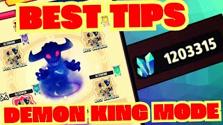 ARCHERO: BEST TIPS DEMON KING MODE! FINAL BOSS! A LOT OF BLUE CRYSTAL! MEGA BOOST!