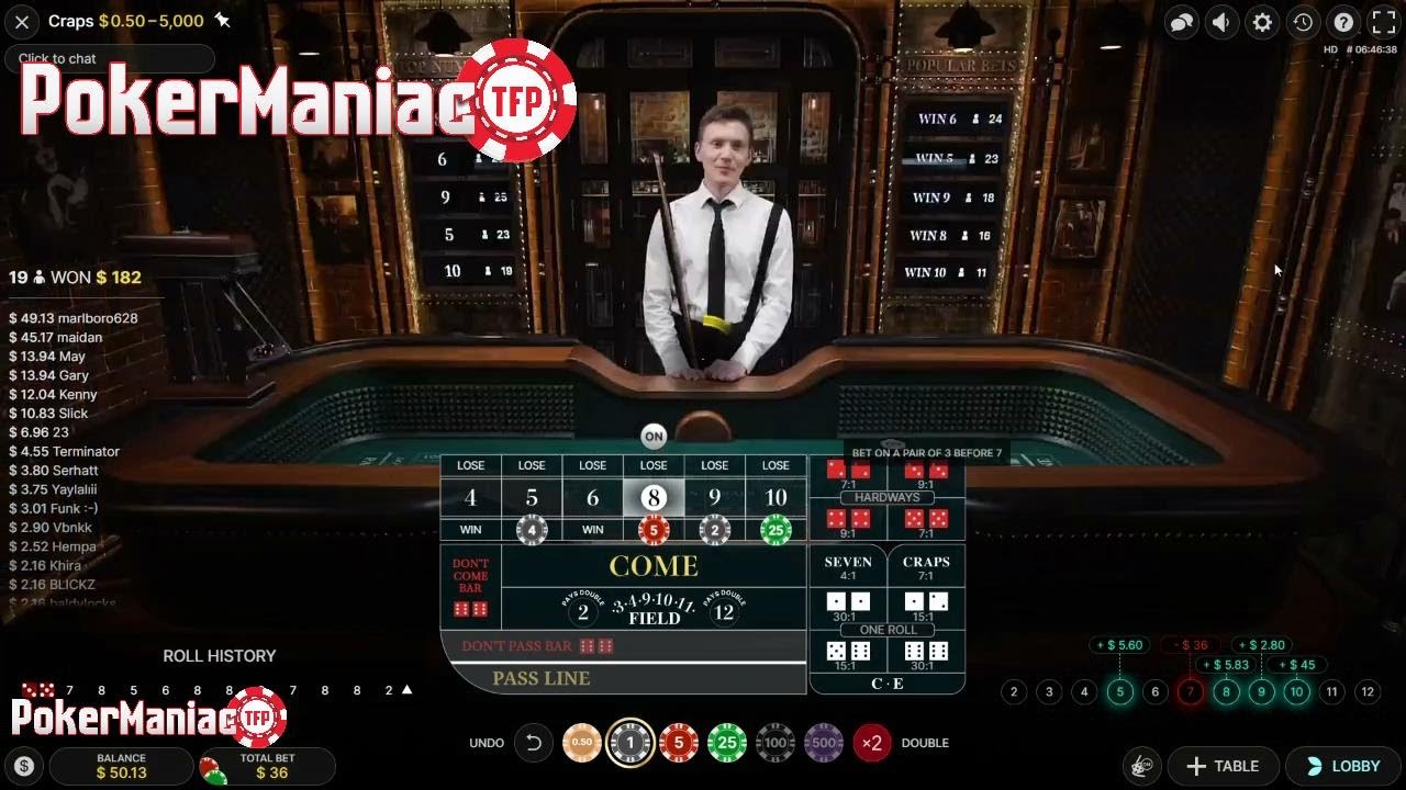 ONLINE CRAPS FEED THE 10 STrategy BIgger Bets Towards The END - YouTube