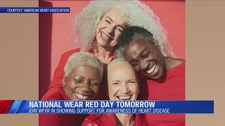 Join WFXR in wearing red on National Wear Red Day; sign up to participate in Lynchburg Heart Walk