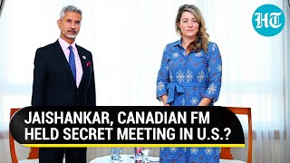 After Trudeau’s Open Anti-India Rant, Canadian FM Secretly Meets Jaishankar In U.S. To Mend Ties