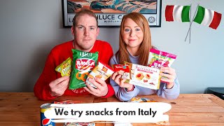 Northern Irish Couple Try Italian Snacks