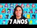 TOUR PELA MINHA CONTA DE 7 ANOS do Brawl Stars