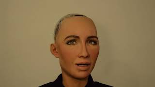 Sophia the Robot at the 2018 Edison Awards