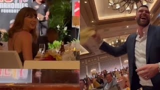 Taylor Swift and Travis Kelce Obsessing Over Each Other At Charity Auction for 3 Minutes Straight...