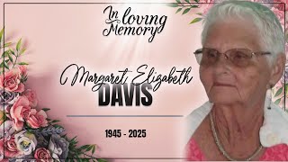 In Loving Memory of Margaret Elizabeth Davis HD