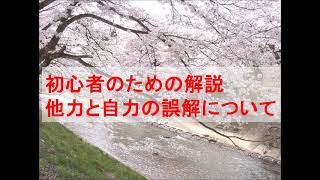 浄土真宗法話　）371（　初心者のための解説　他力と自力の誤解について （音質向上版）