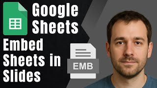 How to Embed a Spreadsheet from Google Sheets into Google Slides (2025 Tutorial)
