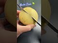 Fruit Cutting Nashi Pear 🍐😱 #shorts #satisfying #fruitcutting #fruit #oddlysatisfying