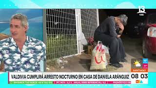 Sentado en la calle con dos bolsas: Así fue la salida de Valdivia desde la cárcel| Tu Día | Canal 13